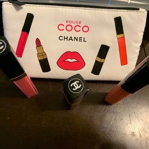 Chanel lipstick and lipgloss